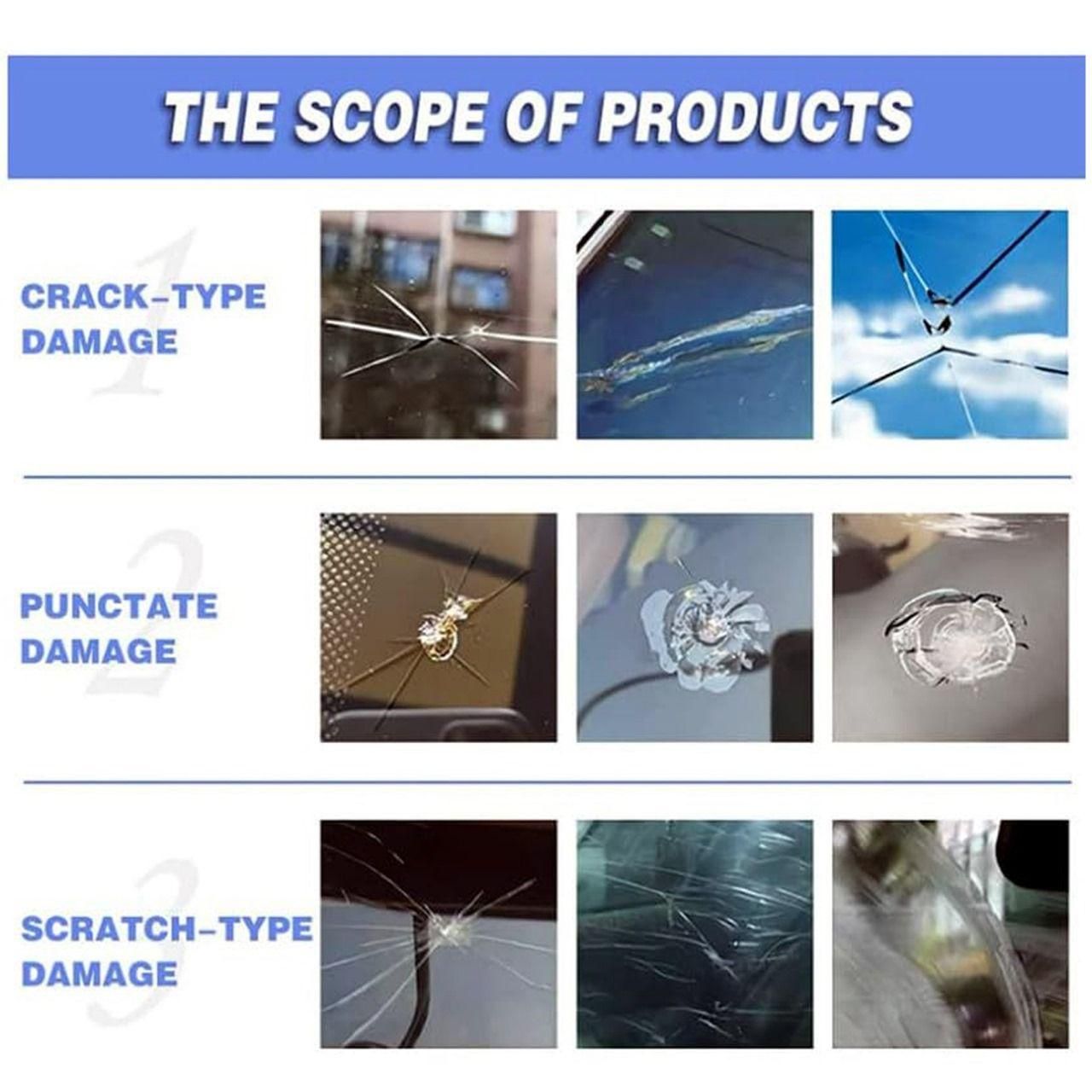Glass Repair Kit Pack of 1